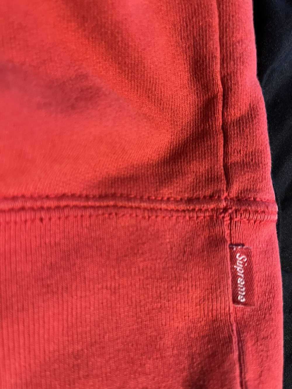 Supreme Red Supreme Grinch Hoodie - image 6