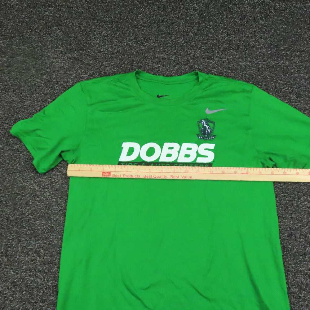 Nike Green Breathable Short Sleeve Mens Dri-Fit A… - image 4