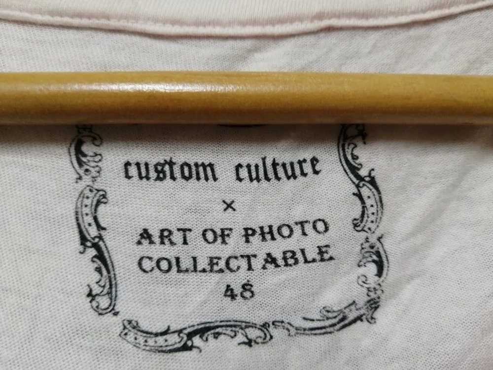 Art × Streetwear × Vintage CUSTOM CULTURE PHOTO T… - image 5