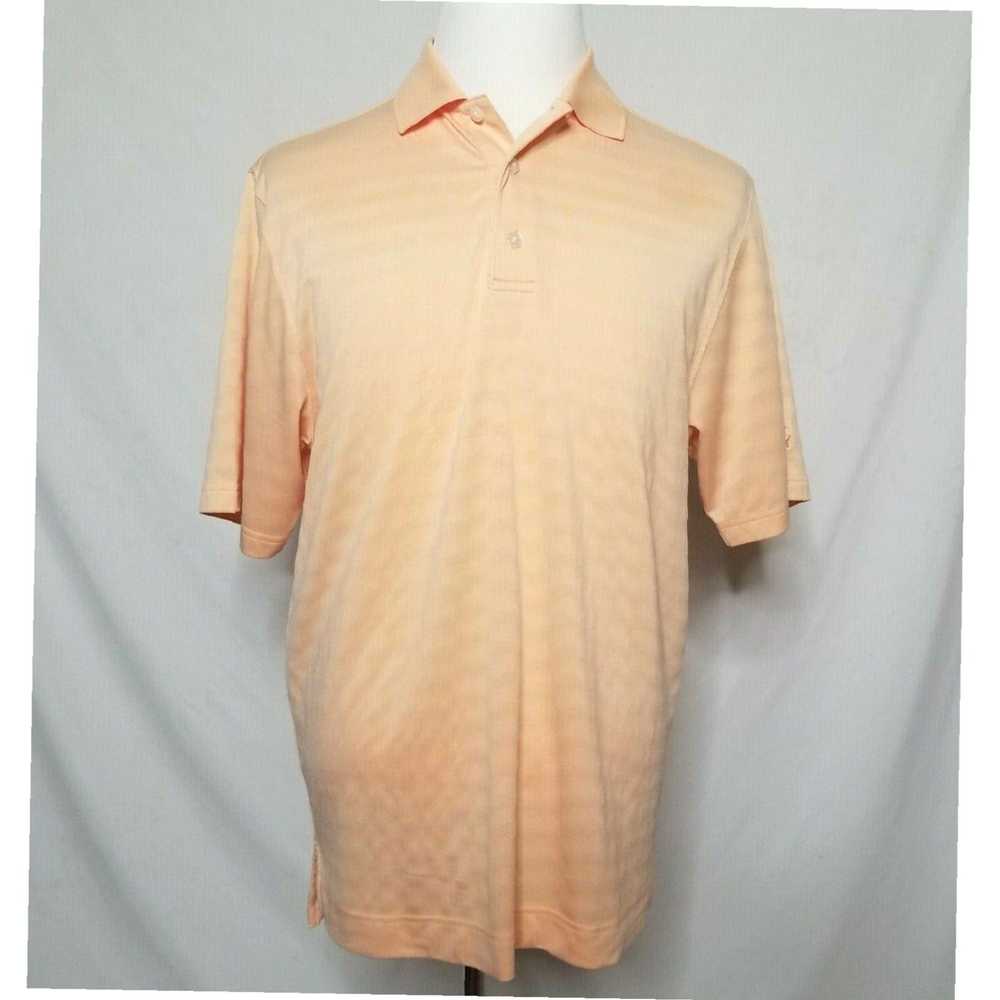 Footjoy Elegant Shadow Wood Orange Subtle Stripe … - image 1