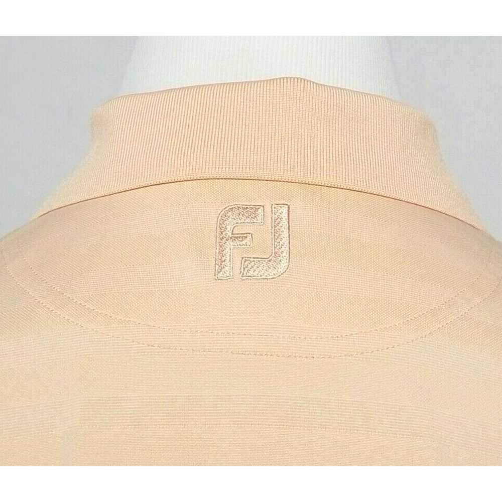 Footjoy Elegant Shadow Wood Orange Subtle Stripe … - image 6