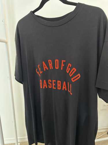 Fear of God Fear of God Baseball Tee - Vintage Bla