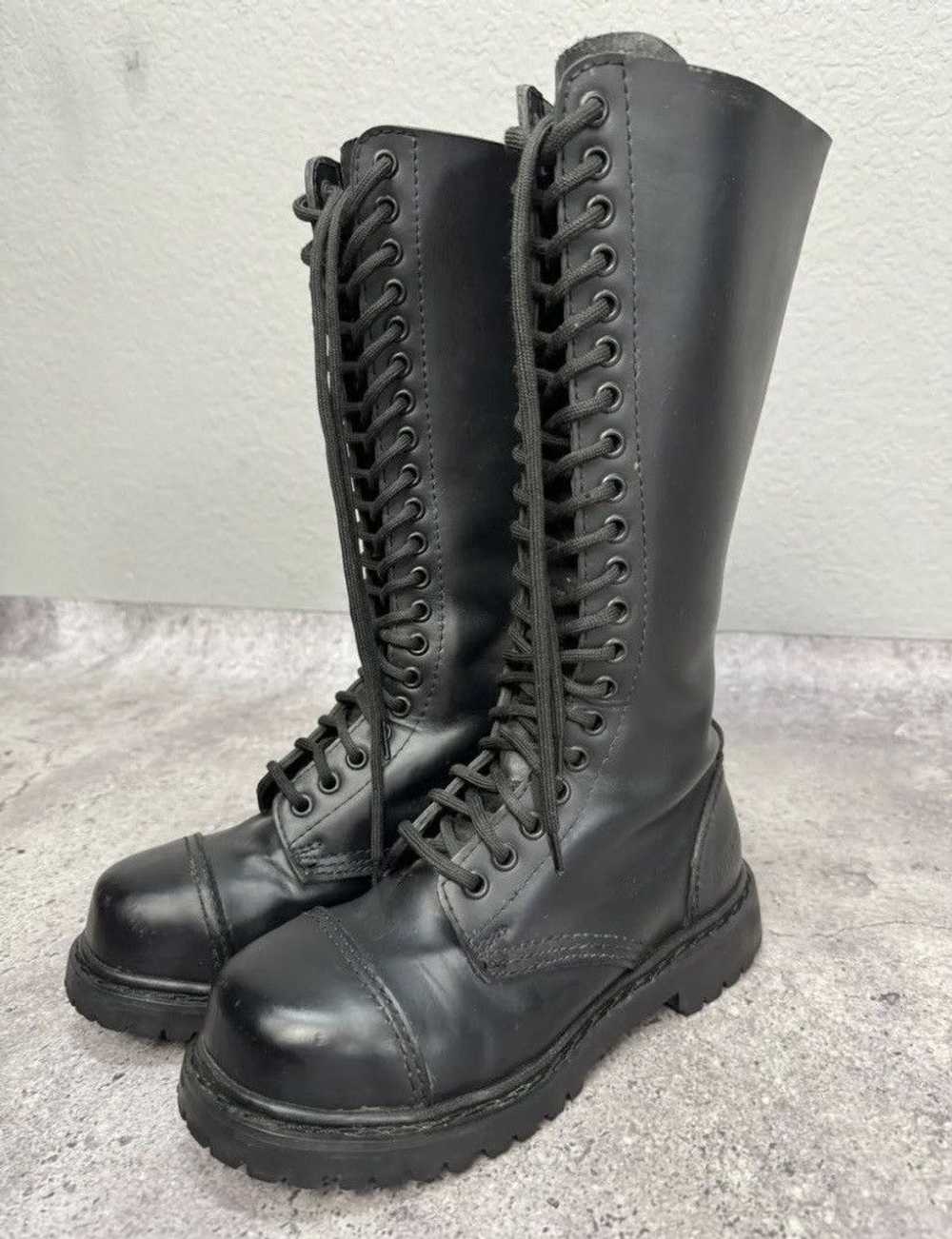 Avant Garde × Japanese Brand Vintage Leather Boot… - image 1