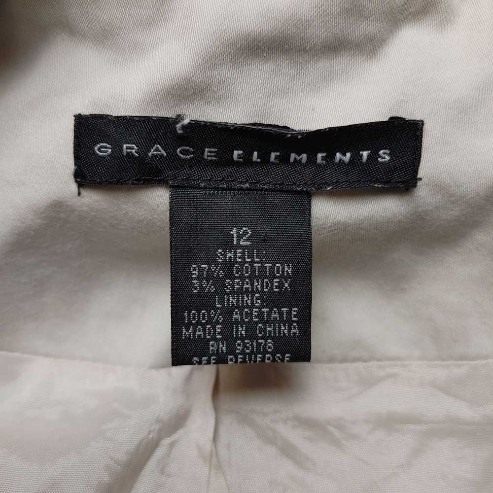 Other Grace Elements Women's 3/4 Sleeve Off White… - image 3