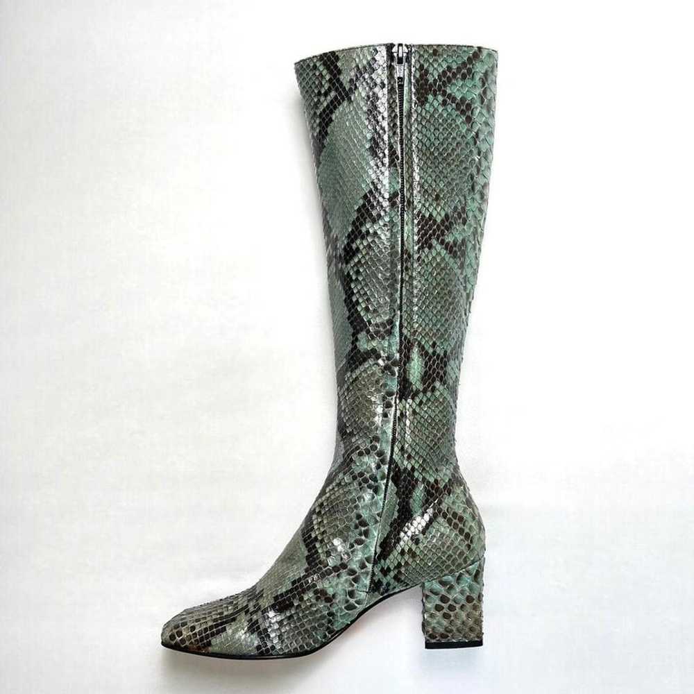 Gucci Python boots - image 5