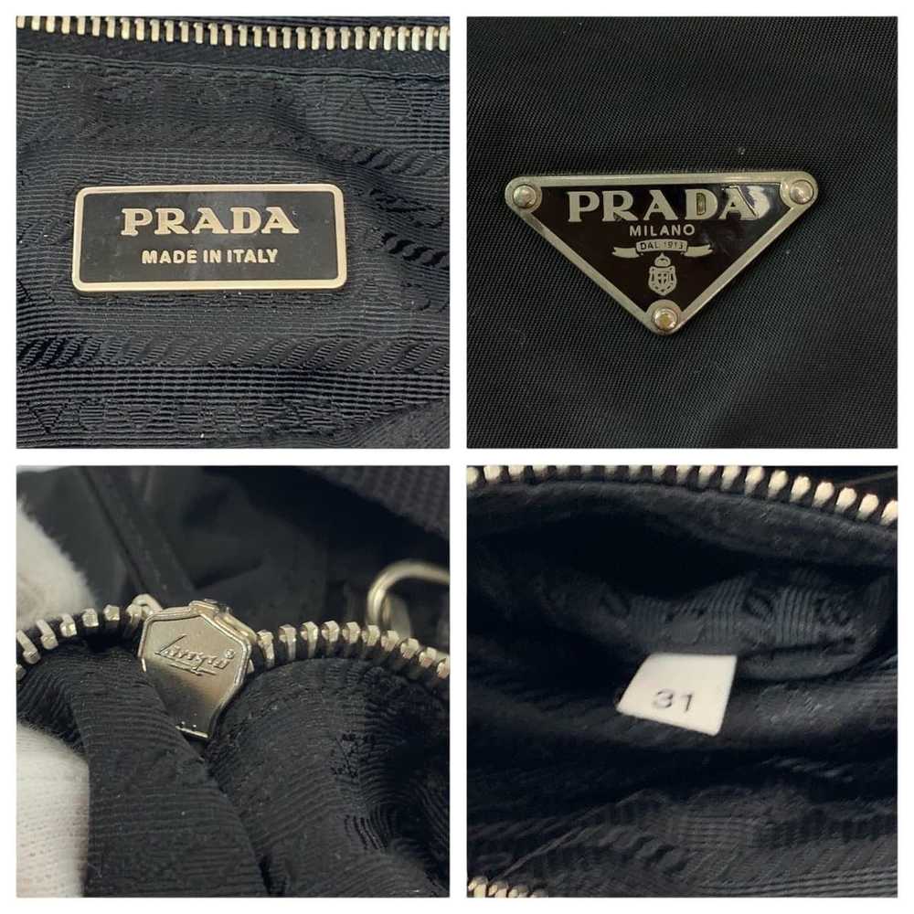 Prada Prada Prada Nylon Tessuto Logo Plate Messen… - image 4