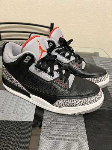 Jordan Brand × Nike Jordan 3 black cement(2018)