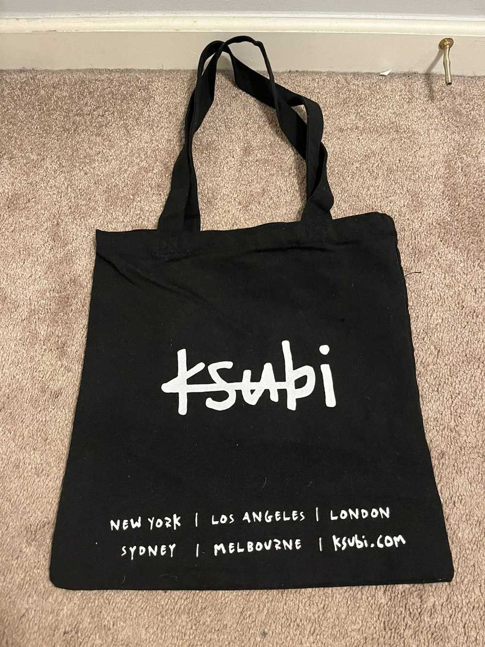 Ksubi Ksubi Logo Tote Bag - image 1