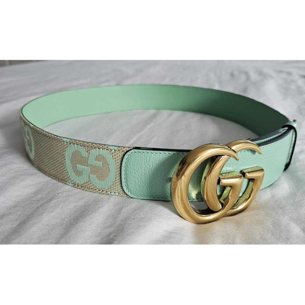 Gucci Gg Buckle cloth belt - image 2