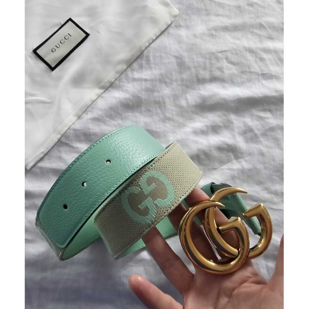 Gucci Gg Buckle cloth belt - image 3