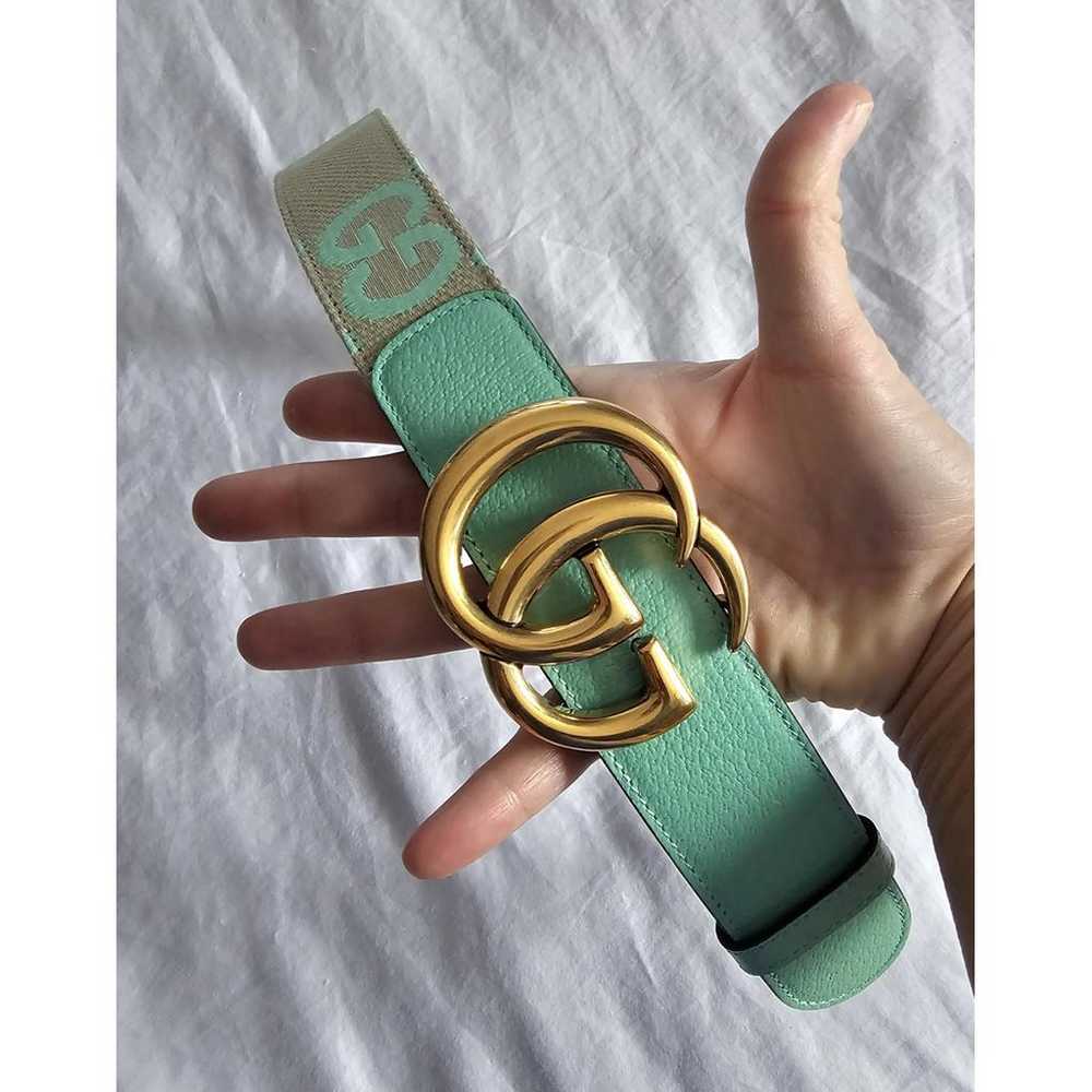 Gucci Gg Buckle cloth belt - image 4