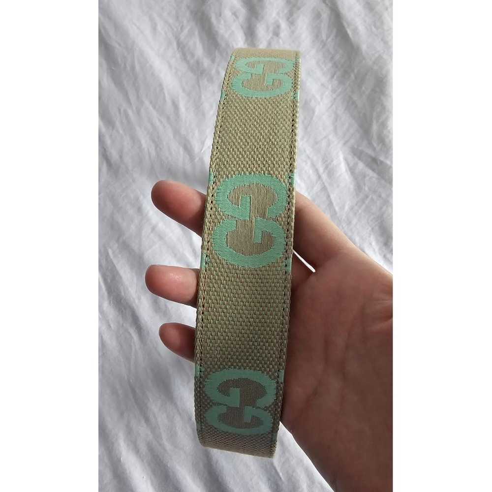 Gucci Gg Buckle cloth belt - image 5