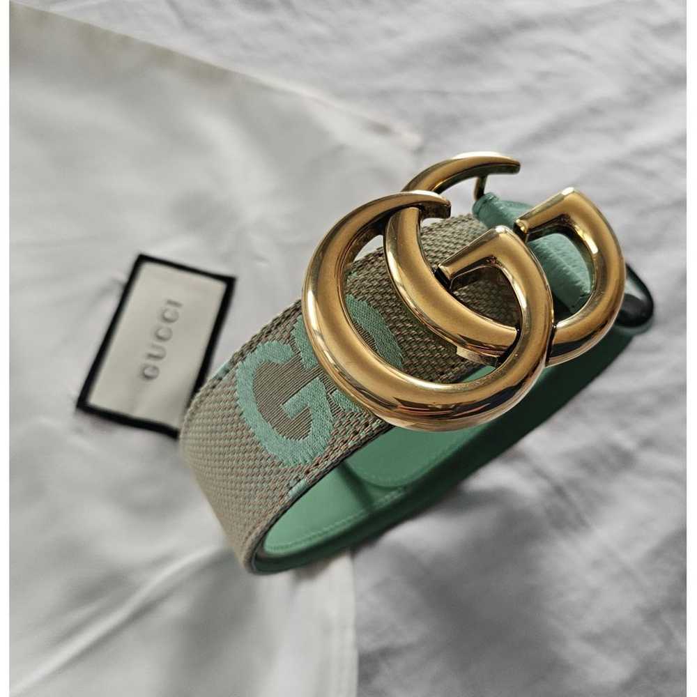 Gucci Gg Buckle cloth belt - image 8