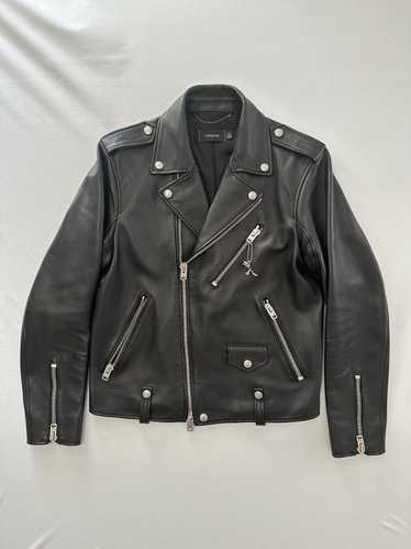 Coach Coach 1941 Leather Biker Jacket Black