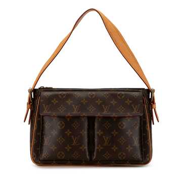 Brown Louis Vuitton Monogram Viva Cite GM Shoulder