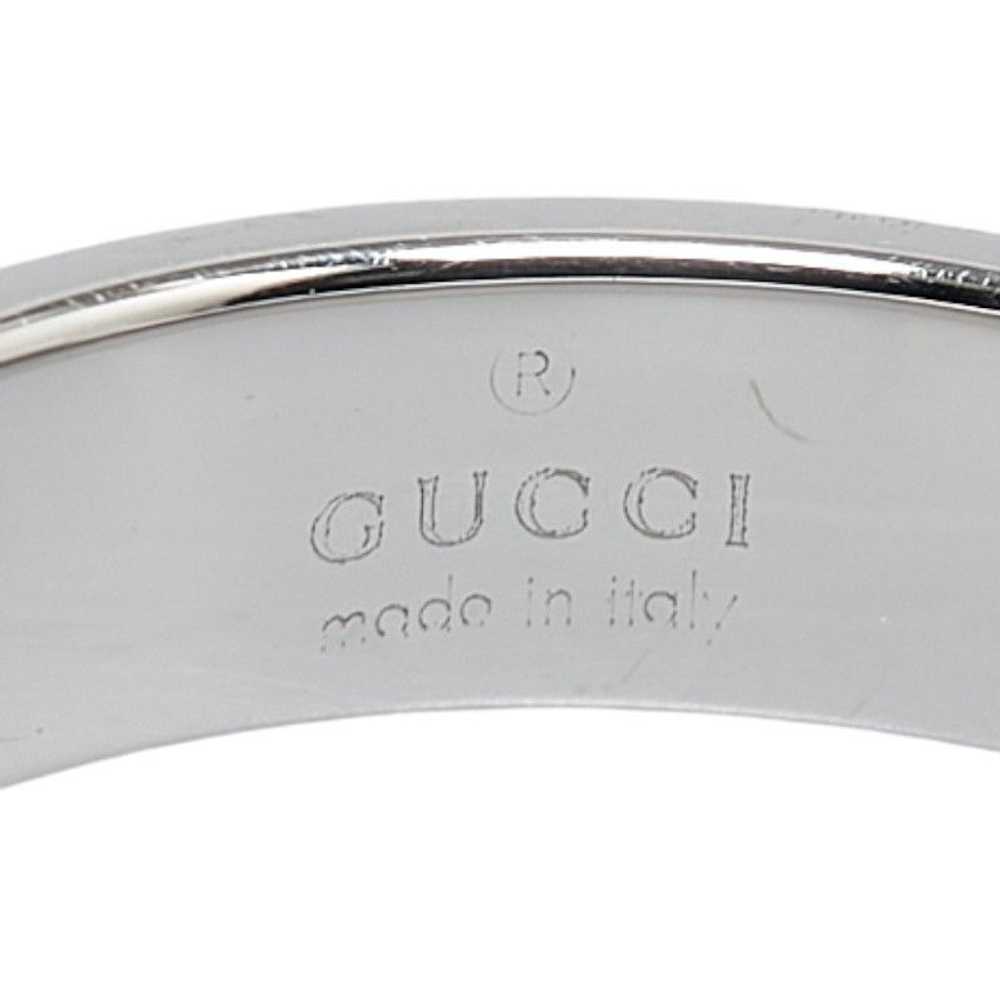 Gucci Gucci Gucci GG Icon White Gold 750 Ring Met… - image 5