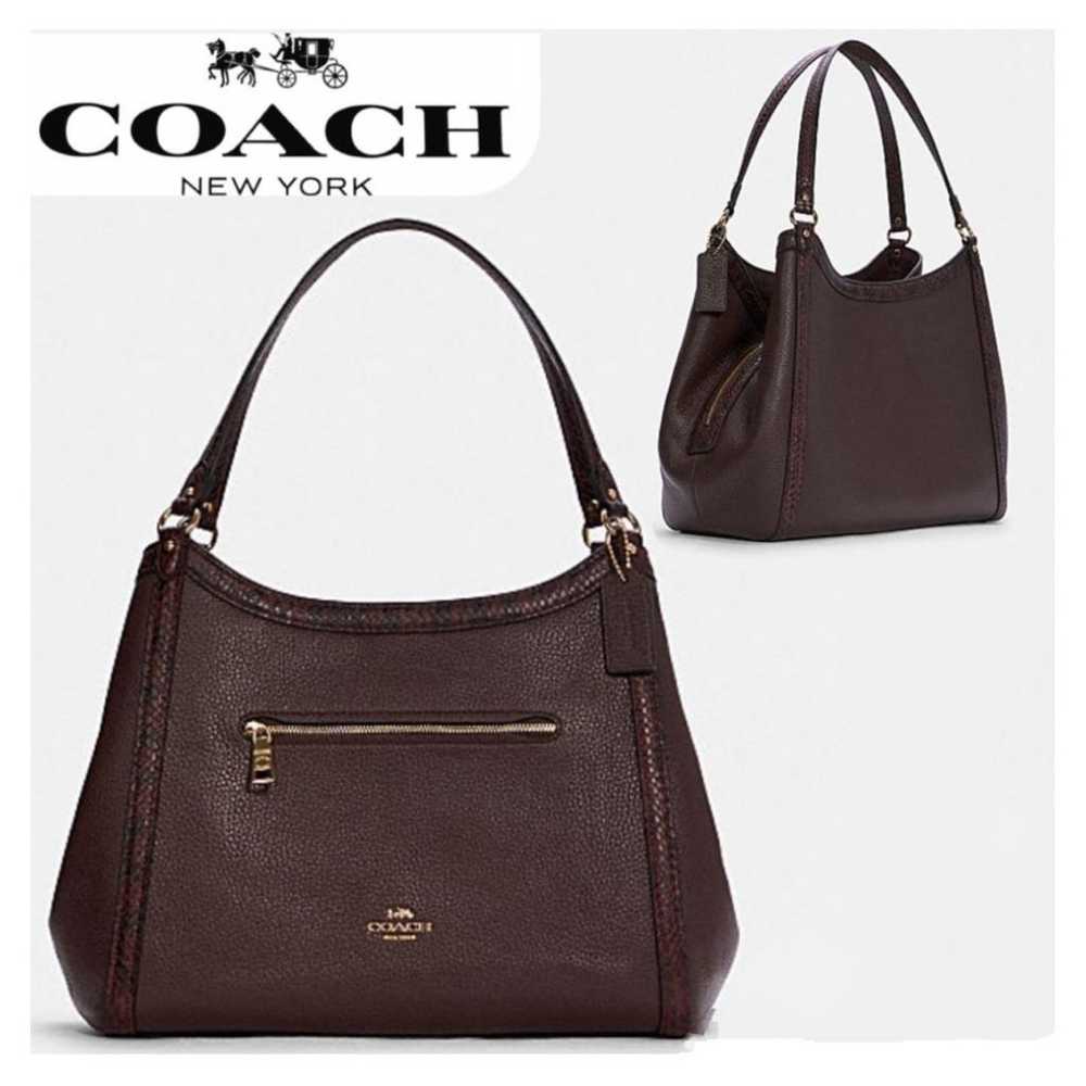 Coach Leather handbag - image 5