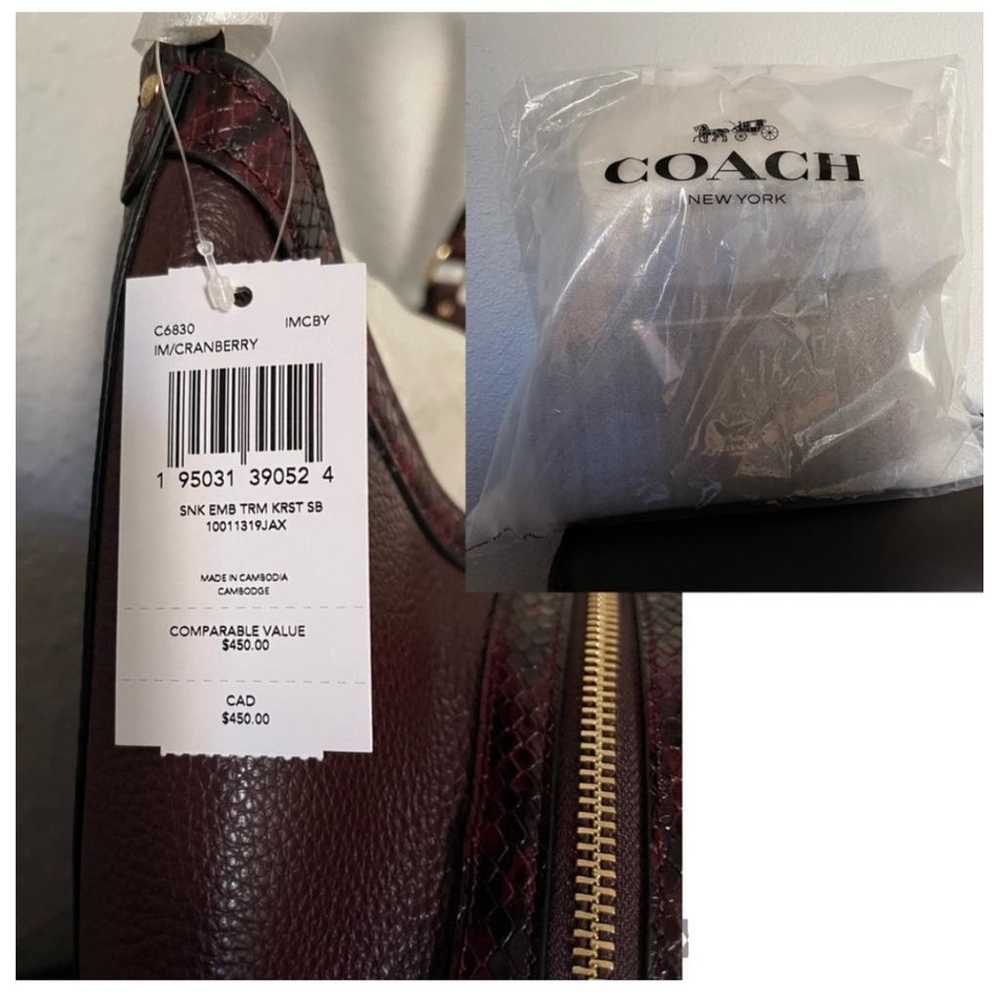 Coach Leather handbag - image 7