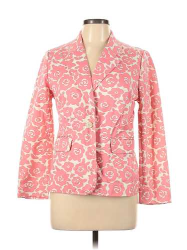 Ann Taylor Women Pink Blazer 10 Petites