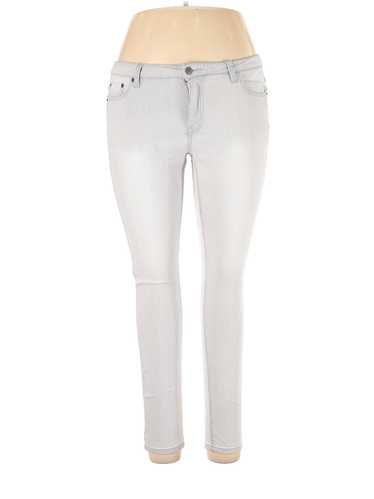 Kenneth Cole REACTION Women Silver Jeans 10