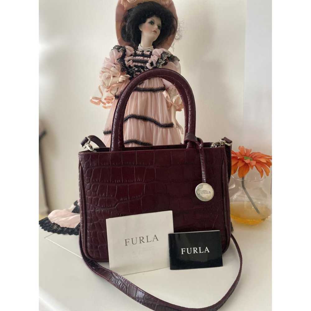 Furla Crocodile handbag - image 2