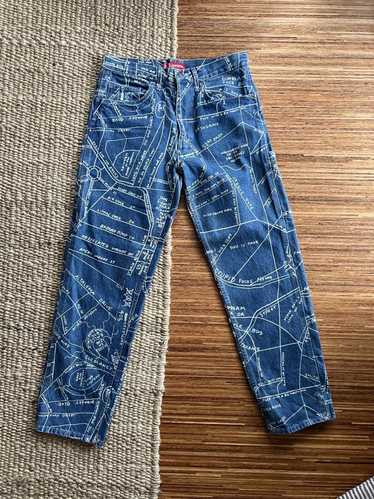 Supreme Gonz Map Denim