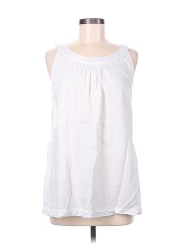 Soft Surroundings Women White Sleeveless Blouse M