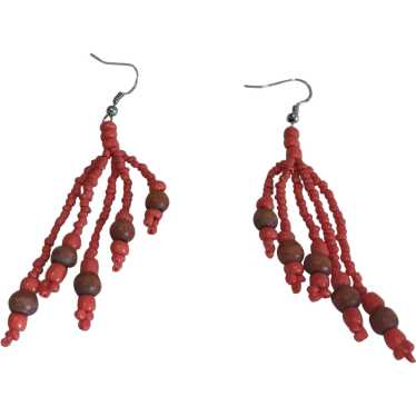 SW Style Earrings Beaded