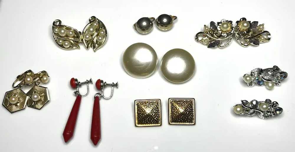 Collection of Vintage Earrings - image 3