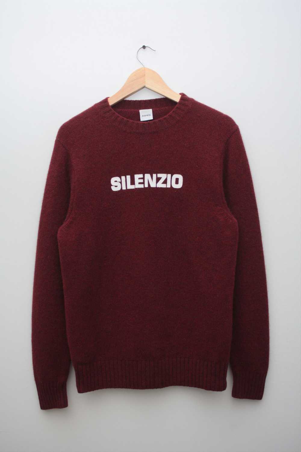 Aspesi Aspesi Burgundy Wool Knitted Sweater 50 Me… - image 2