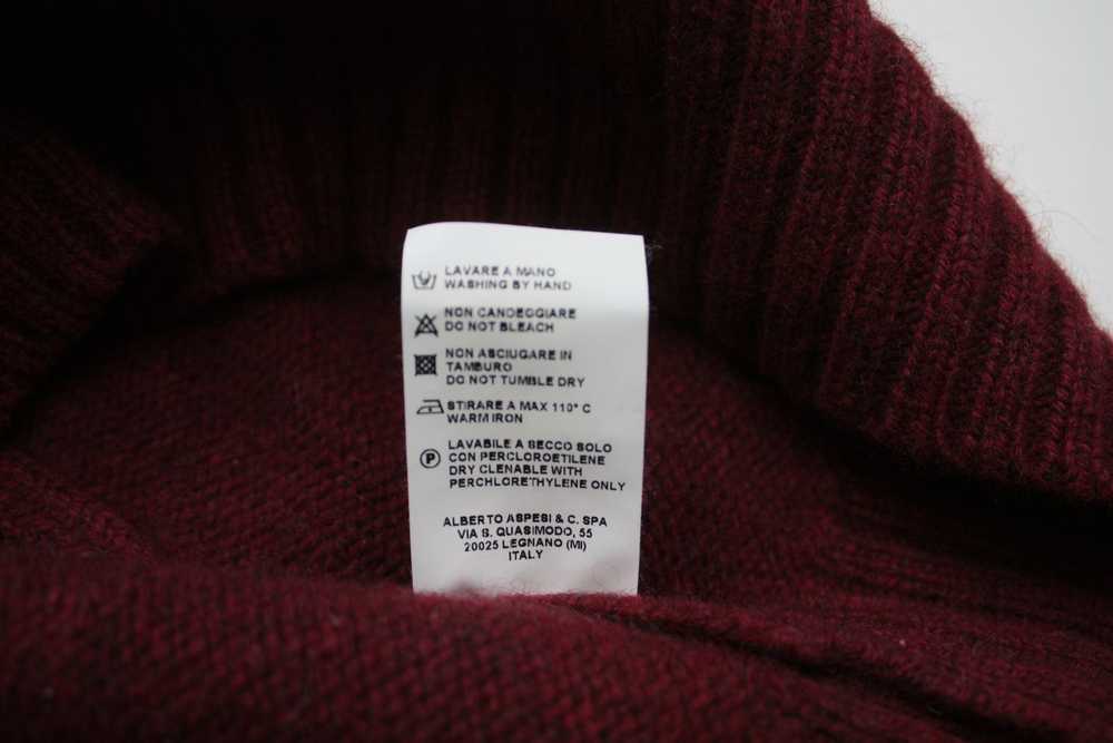 Aspesi Aspesi Burgundy Wool Knitted Sweater 50 Me… - image 7