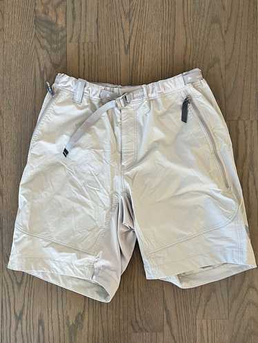 And Wander And Wander Nylon Belted Shorts Light Gr