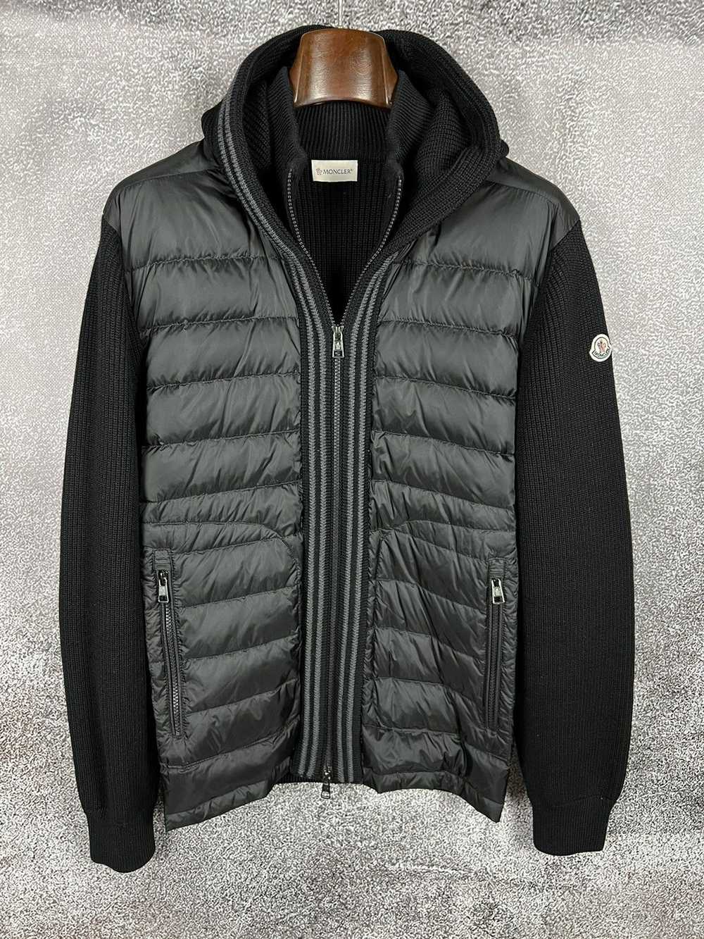 Moncler Moncler Maglione Tricot Cardigan wool + p… - image 2