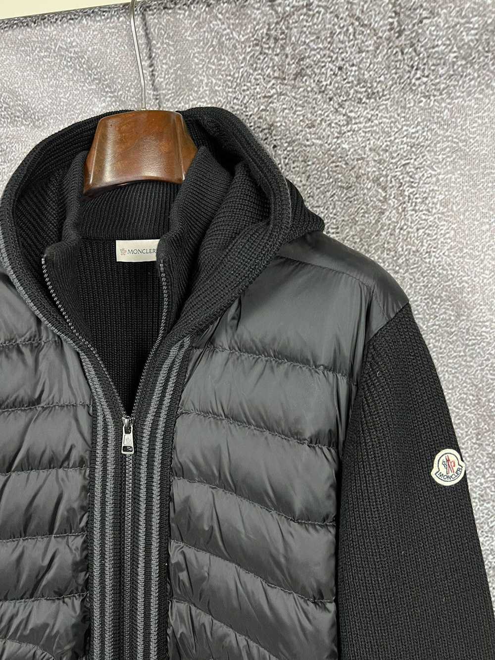 Moncler Moncler Maglione Tricot Cardigan wool + p… - image 4