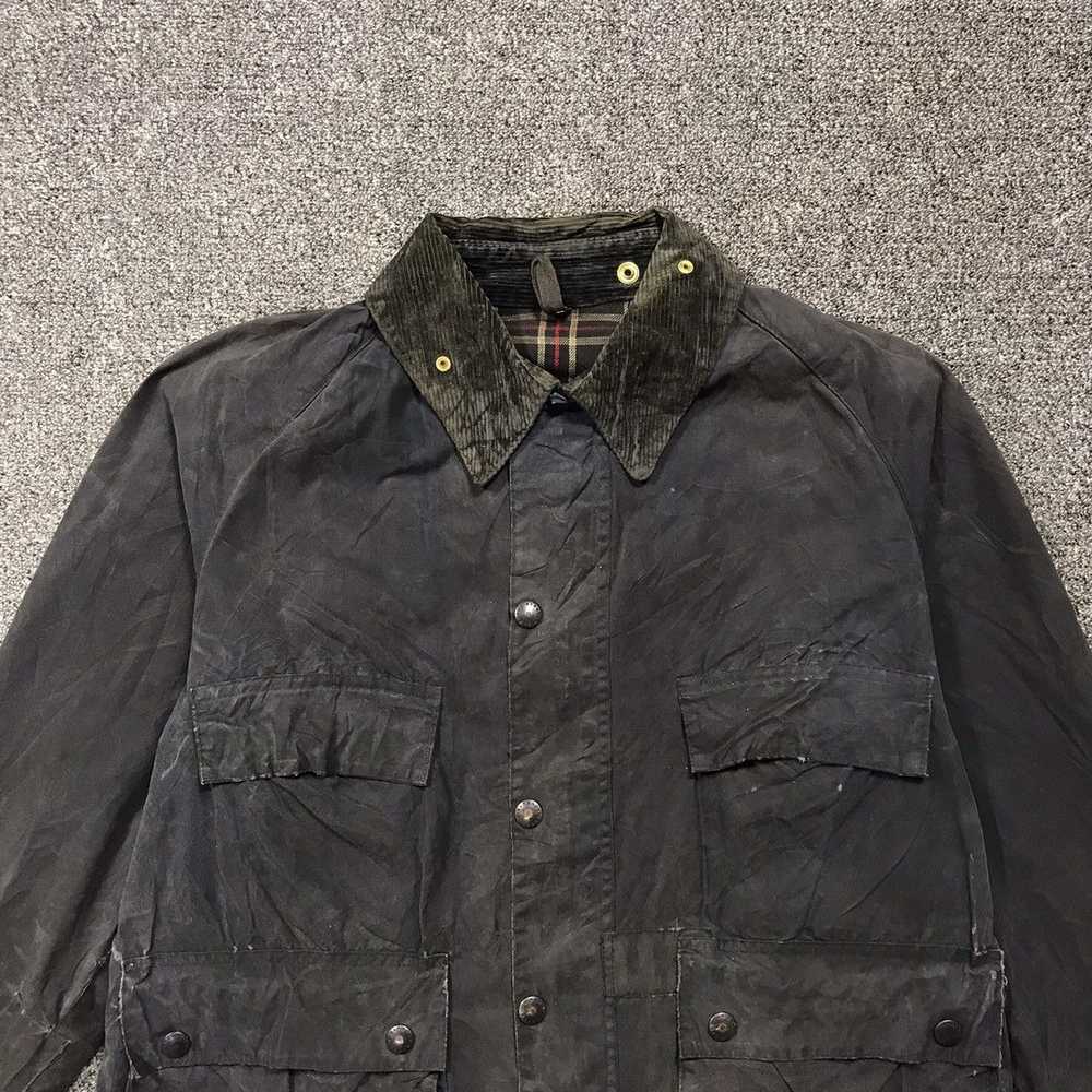 Barbour × Vintage Vintage Barbour Bedale Waxed Di… - image 5