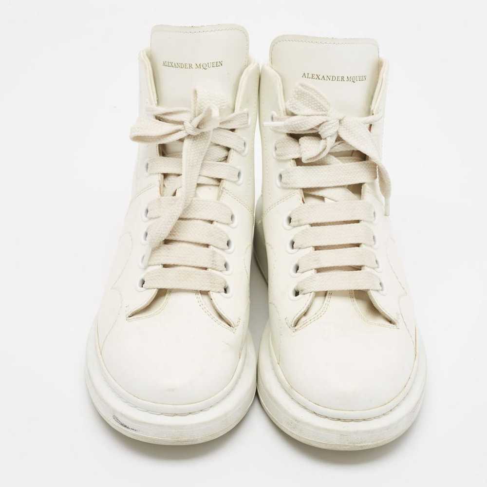 Alexander McQueen Leather trainers - image 2