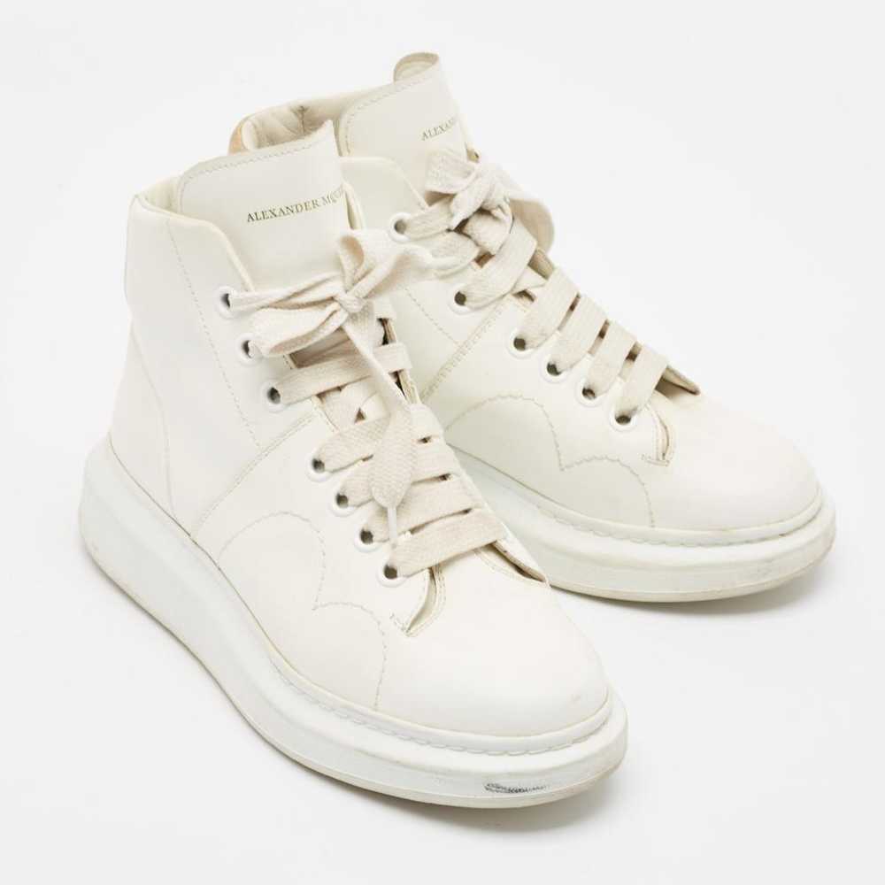 Alexander McQueen Leather trainers - image 3