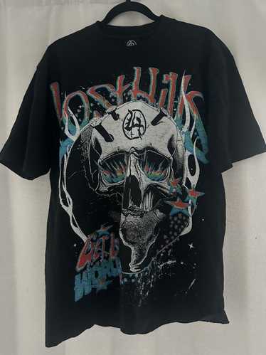 Vintage Lost hills black t-shirt