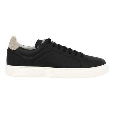 Brunello Cucinelli Leather trainers - image 1