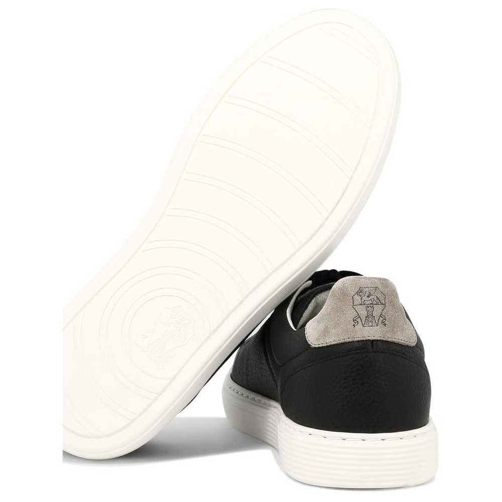 Brunello Cucinelli Leather trainers - image 5