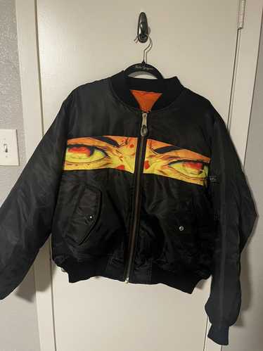 Other Custom Reversible Bomber Jacket Black/Orange