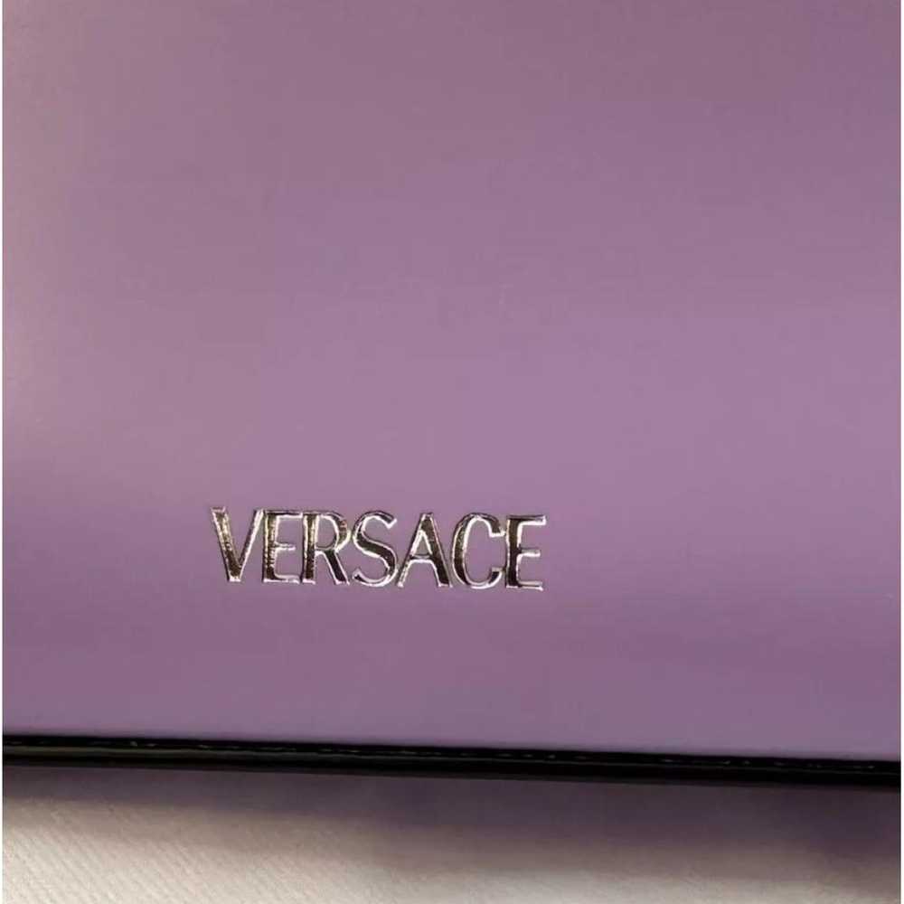 Versace La Medusa leather handbag - image 8