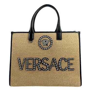 Versace La Medusa leather handbag