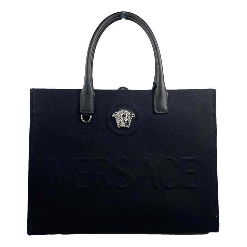 Versace La Medusa cloth handbag - image 1