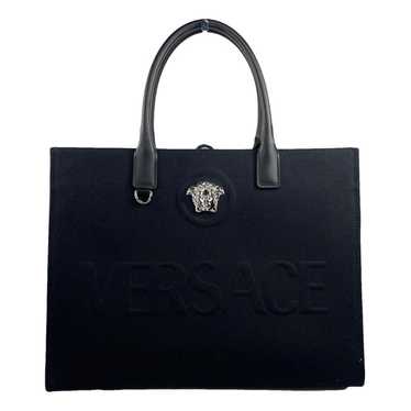 Versace La Medusa cloth handbag - image 1