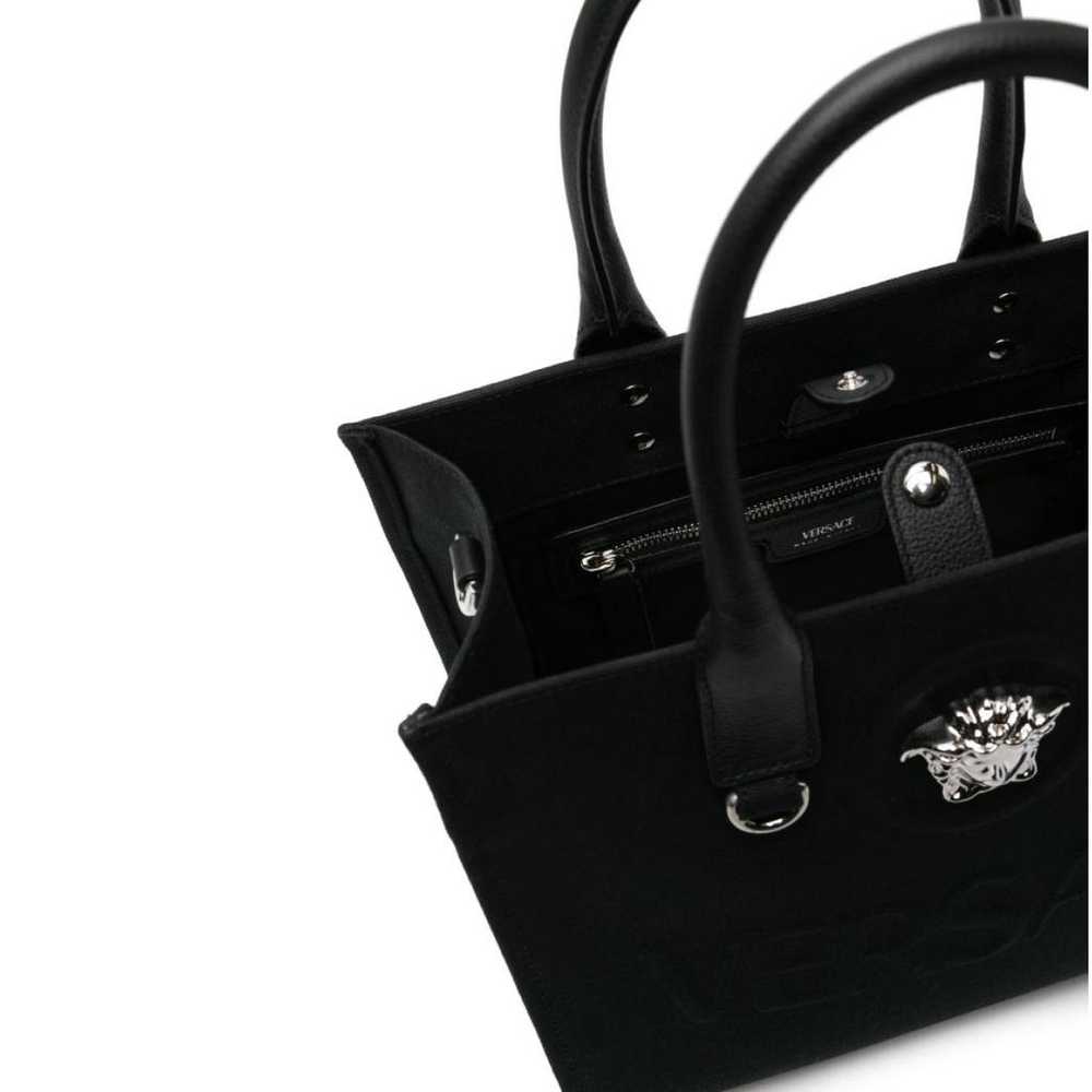 Versace La Medusa cloth handbag - image 8