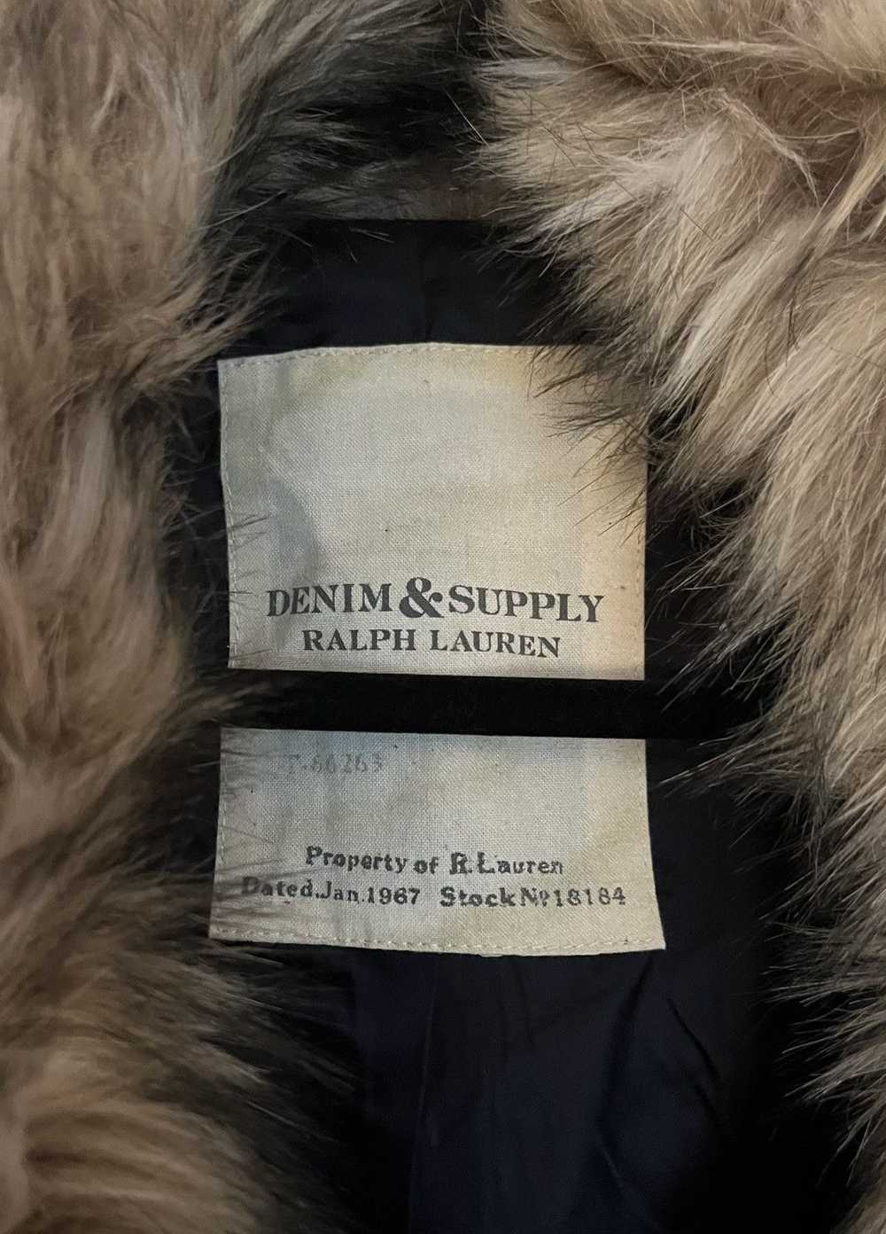 Denim And Supply Ralph Lauren × Mink Fur Coat Woo… - image 2