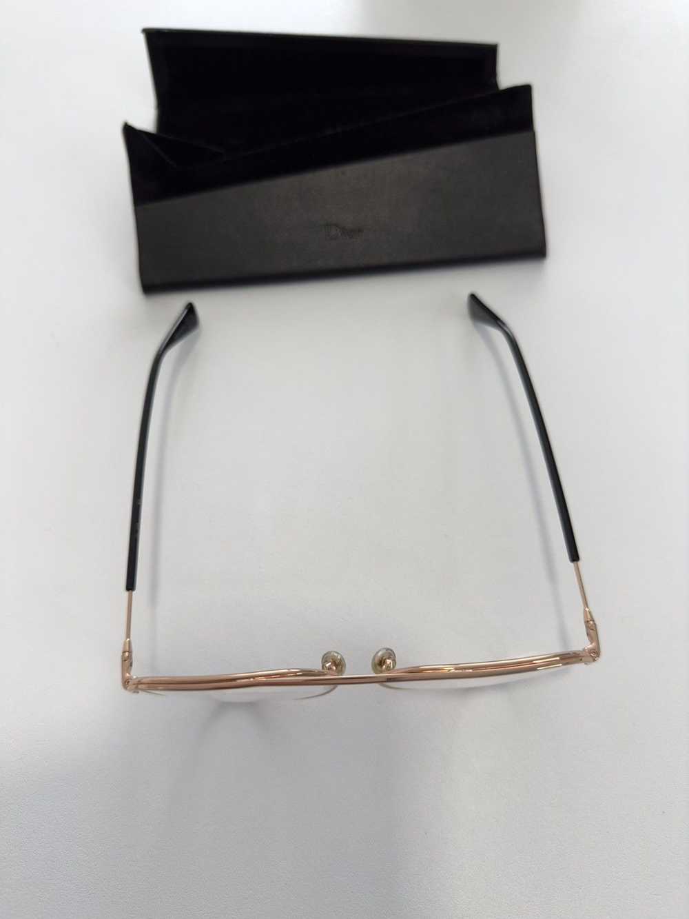 Dior Dior vintage aviator gold rim eyeglasses - image 6