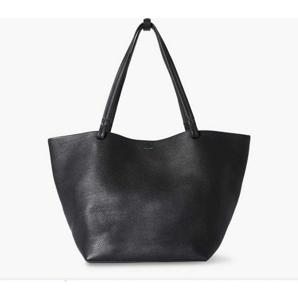 The Row Park Three leather tote - image 2