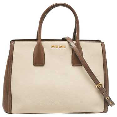 Miu Miu Leather tote - image 1